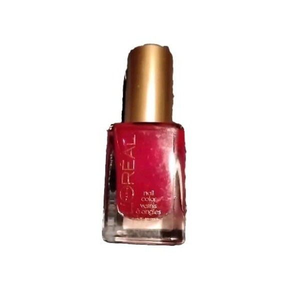 L'Oréal Paris Jolly Lolly Nail Polish Colour Riche 600 Intense Color Rare Red - Picture 1 of 3